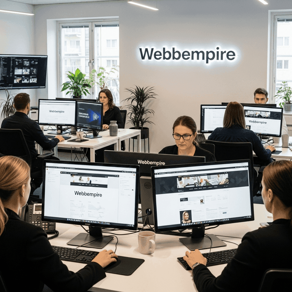 Webbempire: Din expert på SEO & Webb i Webbempire team arbetar med digital marknadsföring och webbutveckling för företag i .